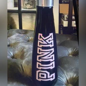 Pink brand water bottle